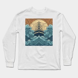 Cruise Ship Explorer: Discover the World's Treasures from the Comfort of Your Ship Long Sleeve T-Shirt